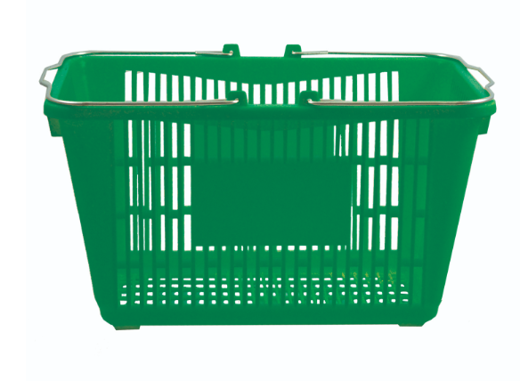Green Shopping Baskets - 5 Gallon -16 units