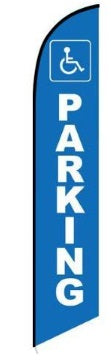 Handicap Parking Feather Flag Kit