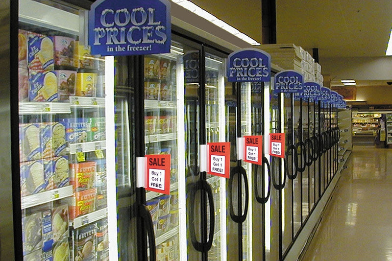 Heavy Duty Magnetic Sign Holder with Hinge-10 pieces