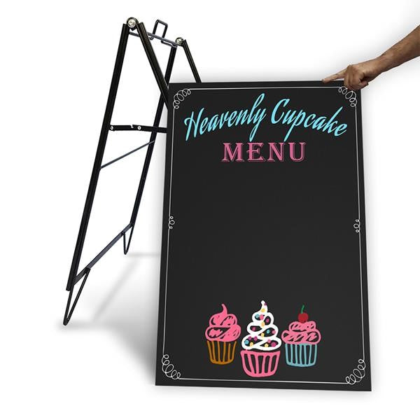 Custom Printed Chalkboard A-Frame Sign Insert | 24 x 32 in | 1 Sign