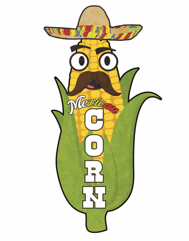 Corn Display Signs -3' H