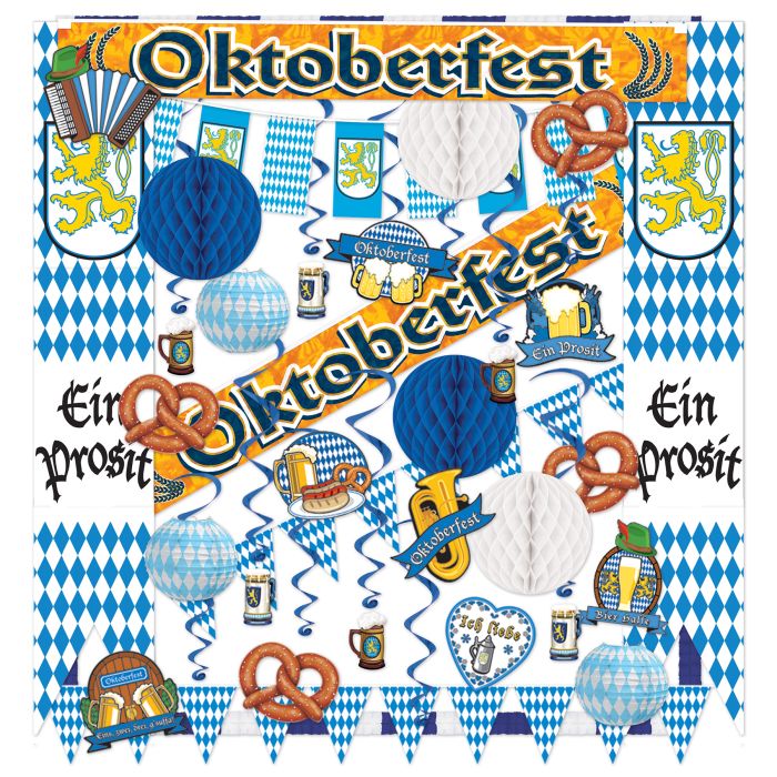 Octoberfest Display Decoration Kit- 41 pieces - screengemsinc