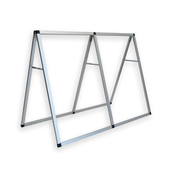 Banner & 4' Banner Frame Display Kit - Custom Printed - 30"W x 45"L