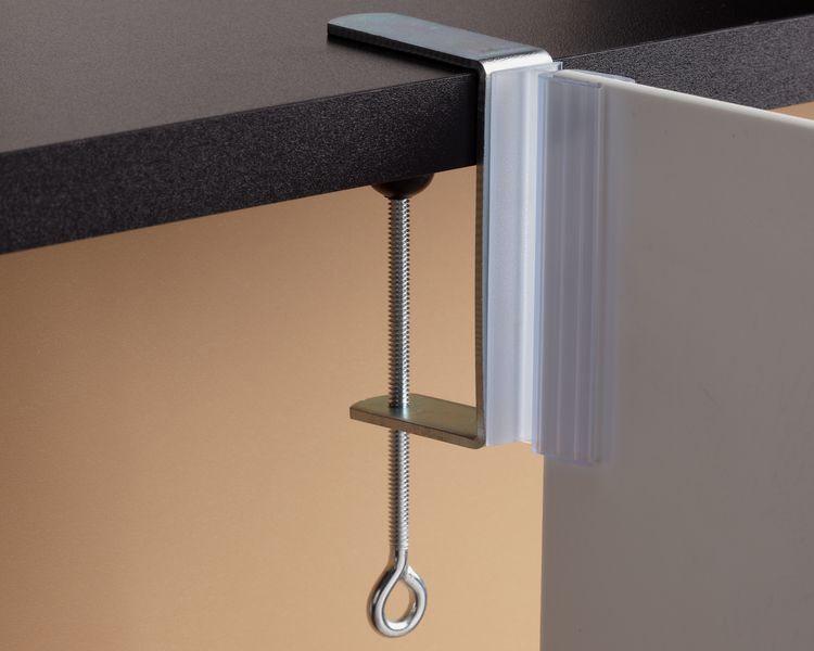 Aisle Blades C Clamps Sign Holders- 5 pieces