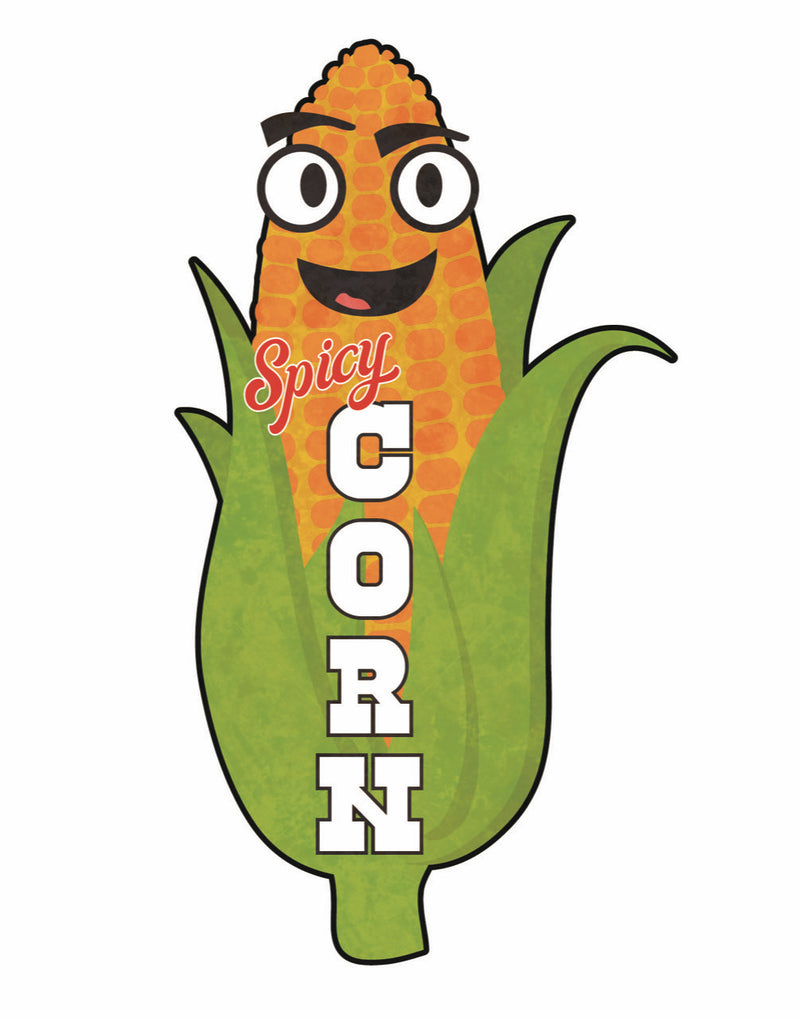 Corn Display Signs -3' H