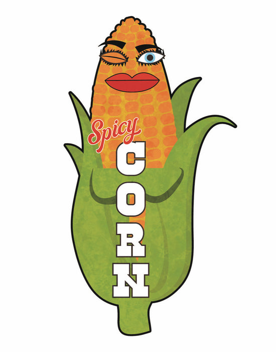 Corn Display Signs -3' H