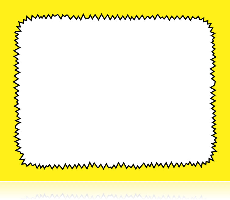 Yellow Starburst Price Cards Shelf signs