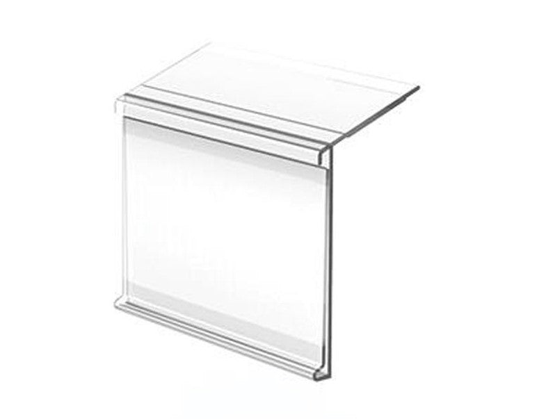 Stick-on Data Strip Price Tag Label Holders 2"- 100 pieces