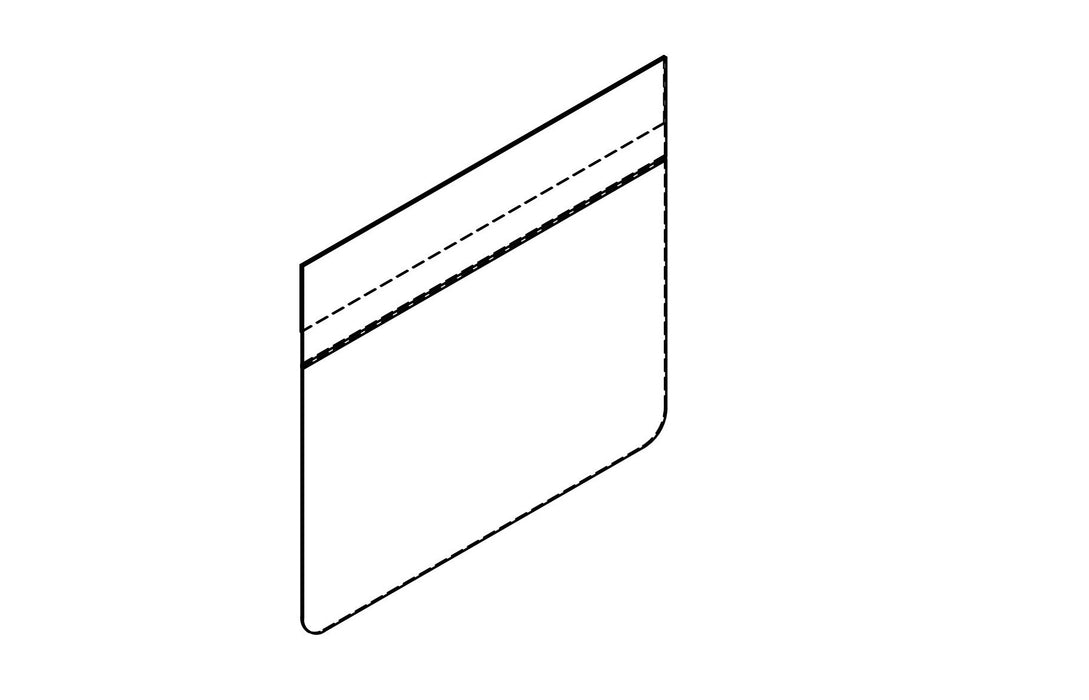 Stick-on Price Tag Label Holders 2"- 100 pieces