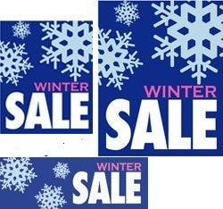 Winter Sale Sign Kit-20 pieces