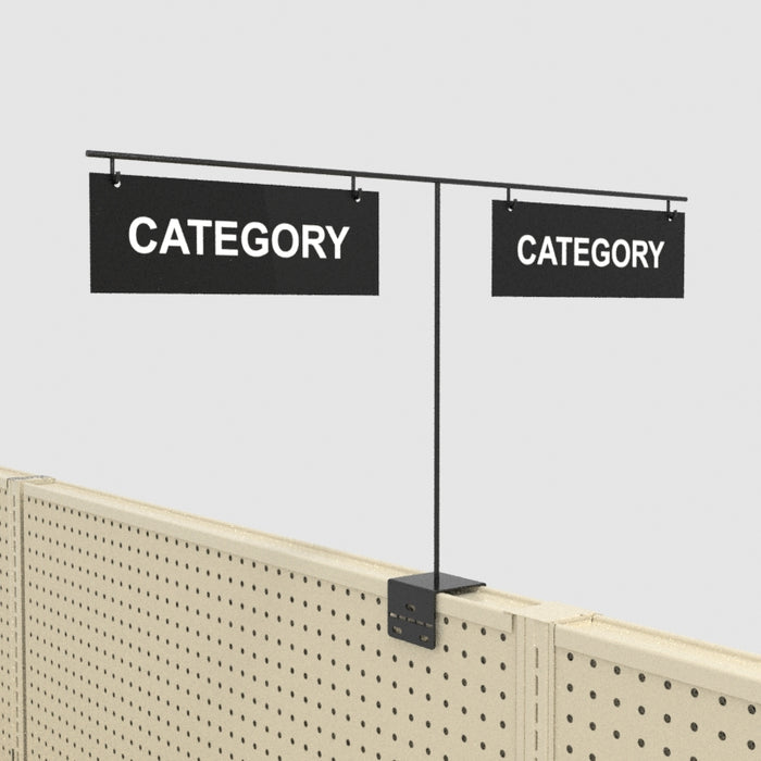 Aisle Markers T-shaped Aisle Signs for Store Shelving-Economical- 25 p ...