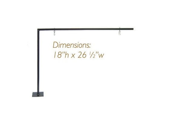 Aisle Marker Aisle Violators Sign Holders-Metal Straight