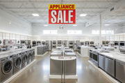 Appliance Sale Banner In-Store with Product Reference