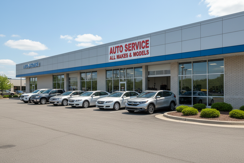 Auto Service All Makes Models Banner Lifestyle