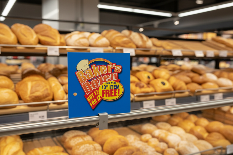 Baker's Dozen Flag Signs - Lifestyle
