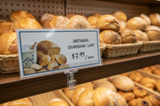 Bakery Shelf Signs Lifestyle