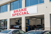 Brake Special Vinyl Banner Auto Shop Lifestyle