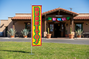 Burritos Feather Flag Kit Lifestyle