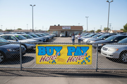 Buy Here Pay Here Vinyl Banner Car Lot Lifestyle
