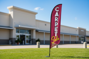 Carpet Sale Feather Flag Kit Lifestyle