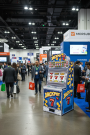 Casino Slot Machine Trade Show Lifestyle