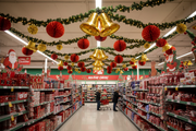 Christmas Bell Display Decorations 24-Pack Retail Lifestyle