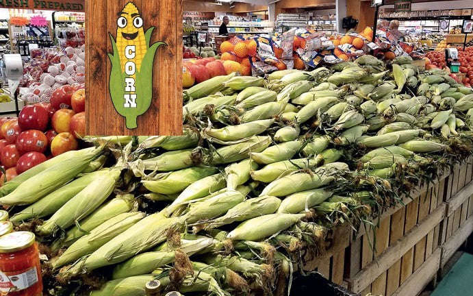 Corn Display Signs -3' H