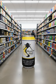 Custom Can Display Standee Beer Aisle Lifestyle