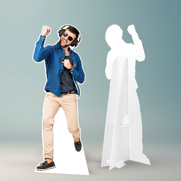 Floor Standees Stand Outs – Custom Printed 24"×72"