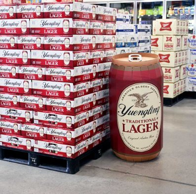 Custom Printed 3' Tall Can Display Standees