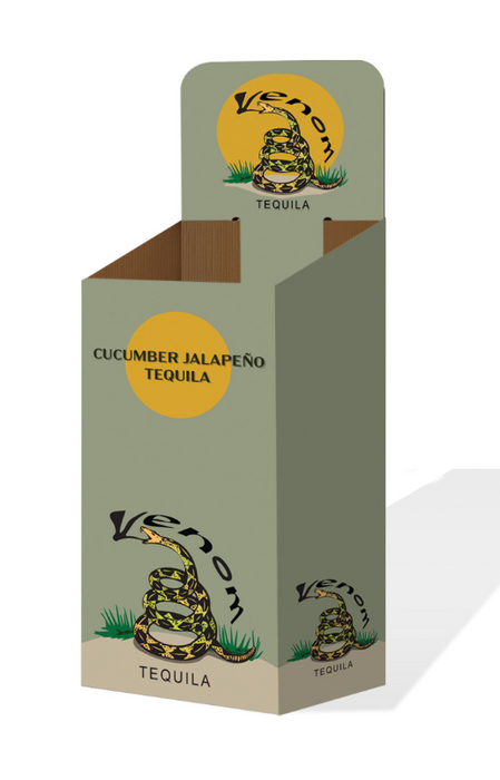 Custom Printed Cardboard Display Dump Bins-10 pieces