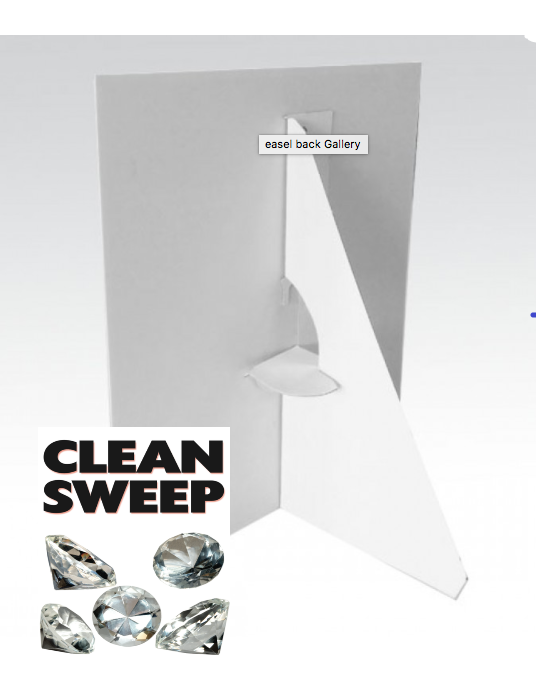 Jewelry Store Clean Sweep Easel Sign