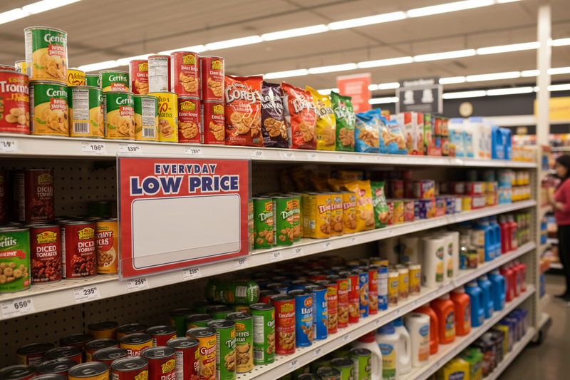 Everyday Low Price Shelf Signs - Retail Lifestyle