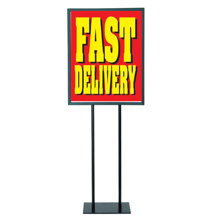 Fast Delivery Retail Sale Event Poster- 22 x 28 — screengemsinc