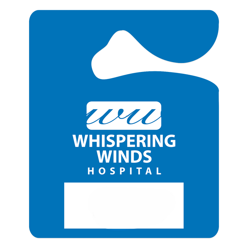 Hanging Parking Permits Custom Printed-125 pieces