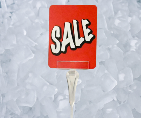 Ice Cream/ Water Ice Spear Sign Holders -25 pieces