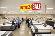 Mattress Sale Banner Furniture Store Lifestyle