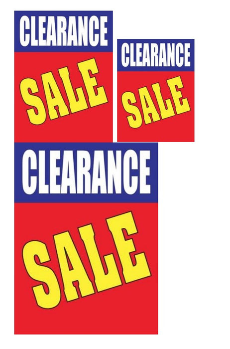 Mini Clearance Sale Retail Sign Kit-75 pieces