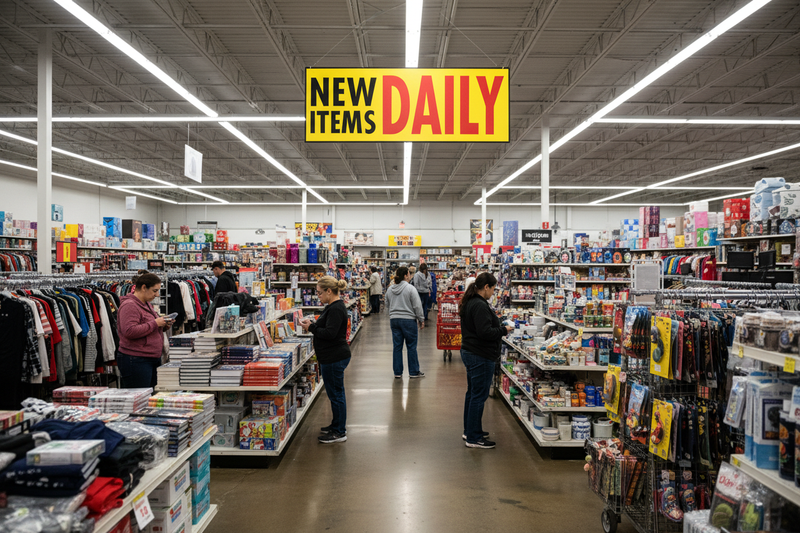 New Items Daily Banner Retail Lifestyle