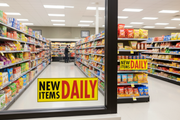 New Items Daily Sign Lifestyle