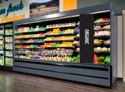Organic Aisle Invaders Sign