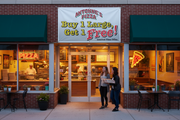 Pizza Semi-Custom Vinyl Banner 5x3 Food Service Lifestyle
