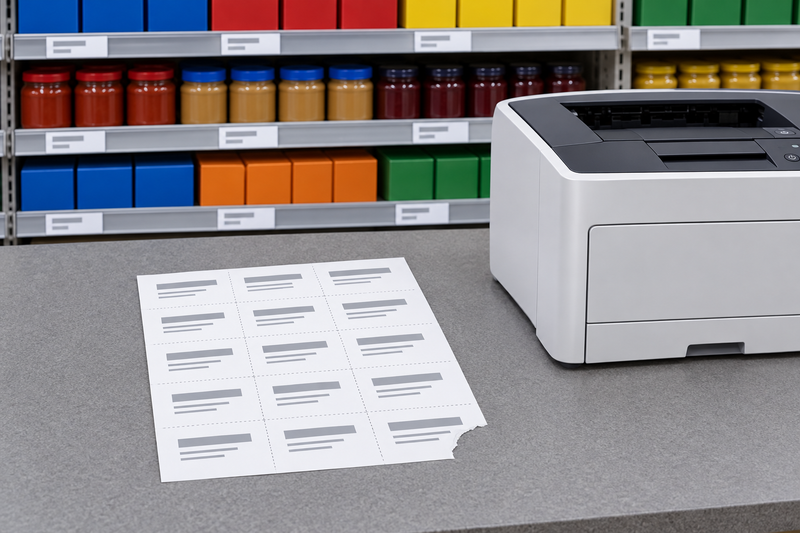Printable Price Tags – 3 in x 1.25 in | 18 per Sheet, 4,500 Tags