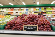 Produce Tags Item Names Insert Set – Red Seedless Grapes Lifestyle