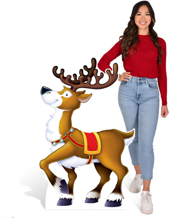 Christmas Reindeer Display Prop Standee