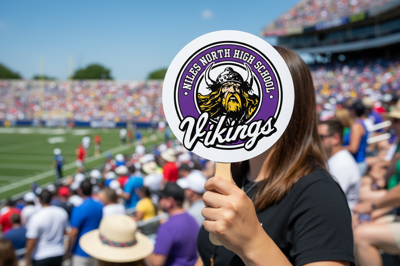 Round Hand Fans Lifestyle