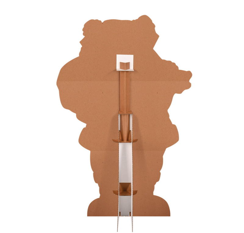 Christmas Santa Claus Display Prop Standees- 2 pieces