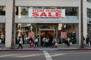 Store Closing Sale Vinyl Banner 16x4 Retail Storefront Lifestyle