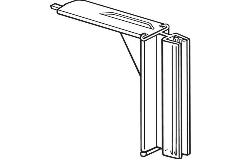 Shelf Top Super Gripper Metal Sign Holders- Ailse Invaders- 2 pieces