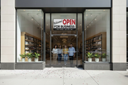 Welcome Open for Business Sign – Correct Proportions